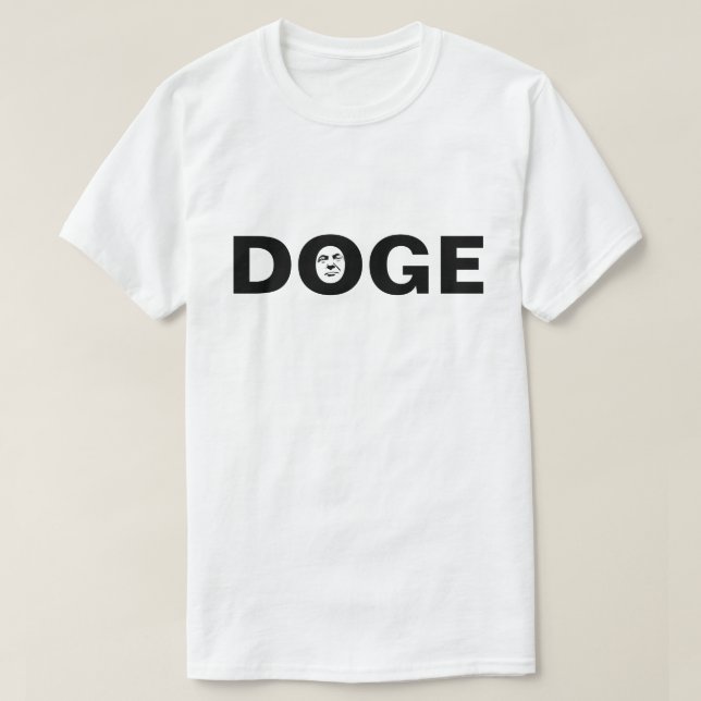 Trump DOGE Department of Government Efficiency T Shirt (Design framsida)