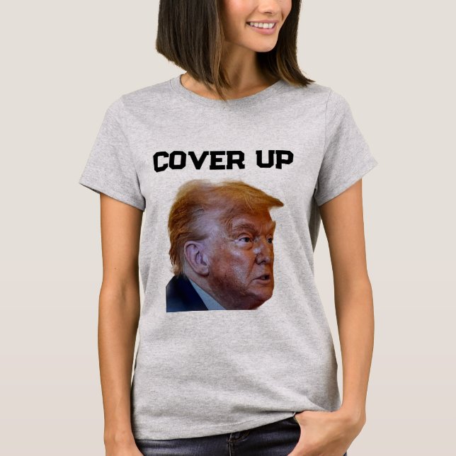 Trump Dölj Undan T-Shirt (Framsida)