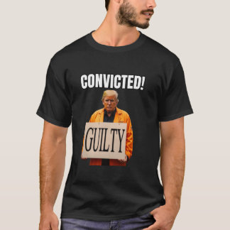 Trump dömd för 34 Felonies Mugsho T Shirt