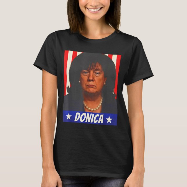 Trump Donica  T Shirt (Framsida)