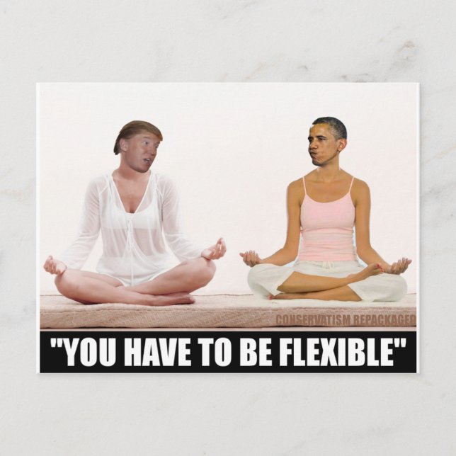 Trump/Drumpf: Flexibel Vykort (Framsida)