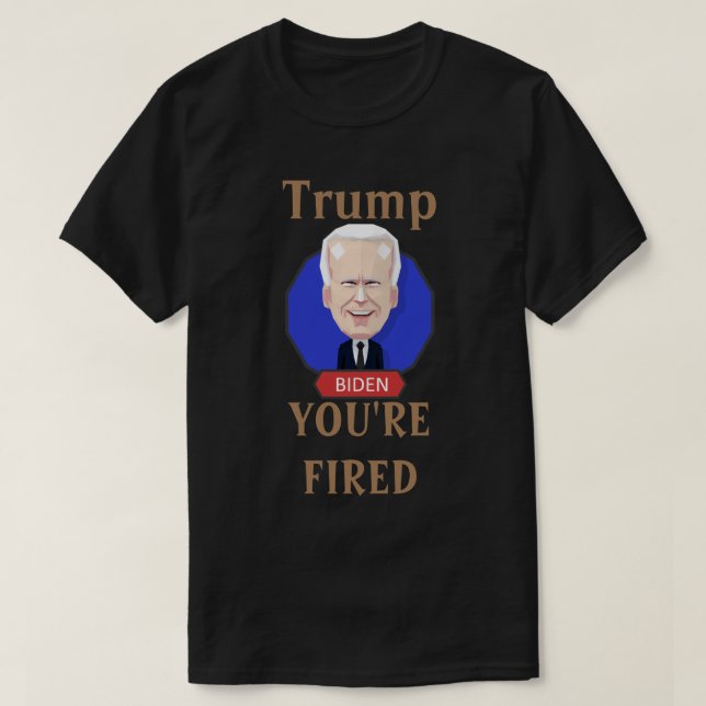 Trump DU ÄR BRRED T-Shirt (Design framsida)