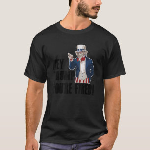 Trump Du är Fired farbror Sam America-val T Shirt