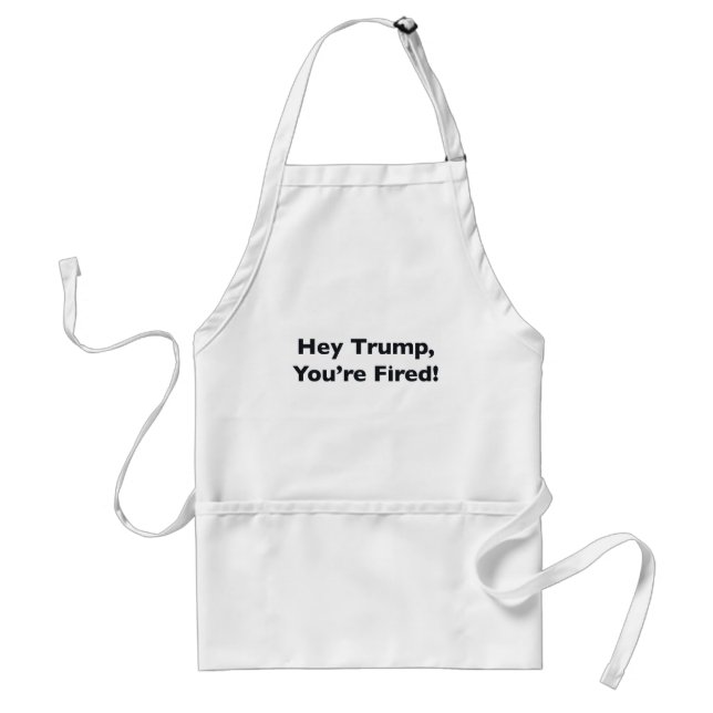Trump, du är utbränd! förkläde (Framsidan)
