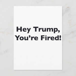 Trump, du är utbränd! vykort