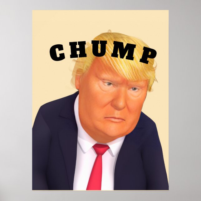 Trump/Dumpaffisch Poster (Framsidan)