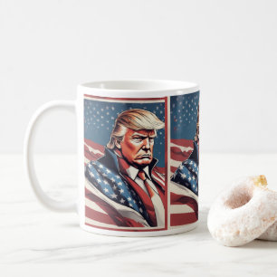Trump Epic American Flagga Mugg