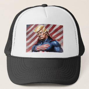 Trump Epic Superhjälte Cap Keps