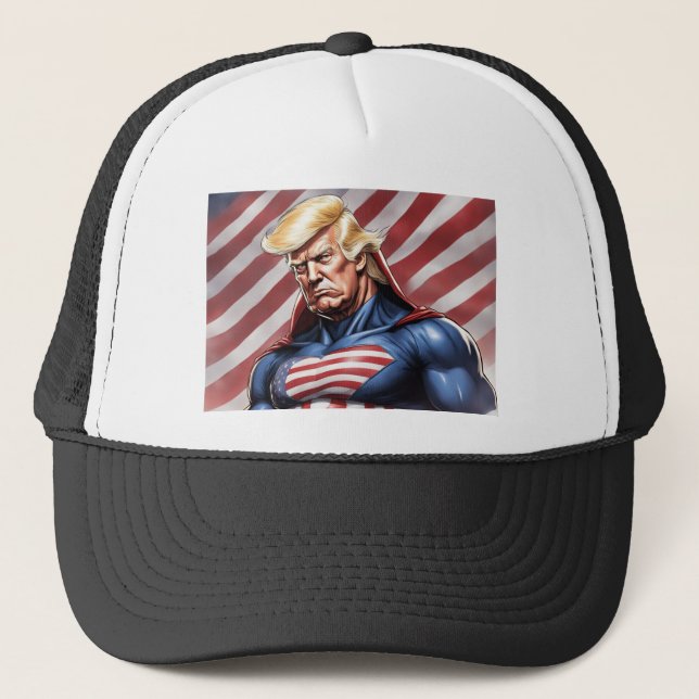 Trump Epic Superhjälte Cap Keps (Framsida)