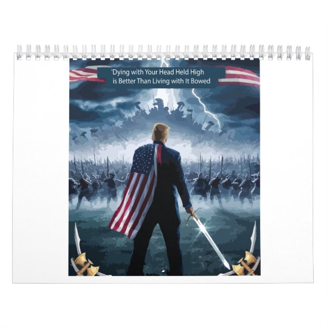 Trump Epic Warrior Calendar Kalender (Omslag)