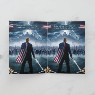 Trump Episk Krigargryning  Kort
