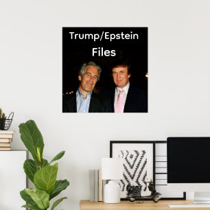 Trump/Epstein Filer Affisch