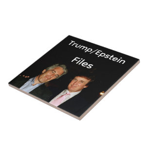 Trump/Epstein-filer Keramisk platta Kakelplatta
