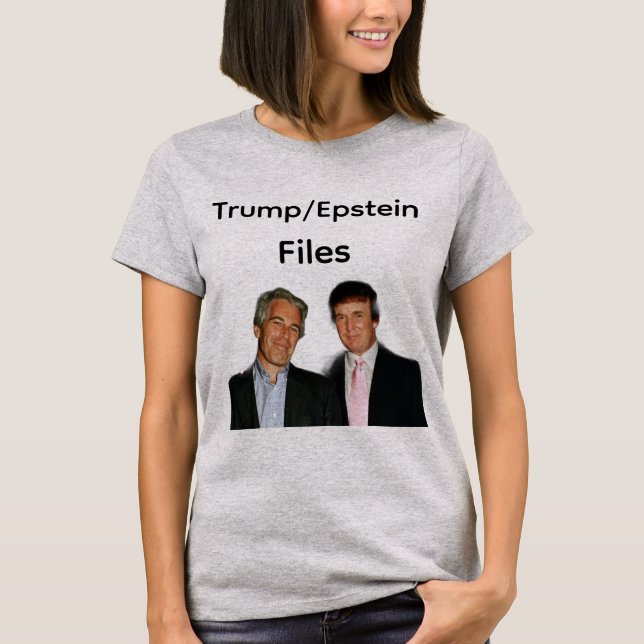Trump/Epstein-filer T-shirt (Framsida)