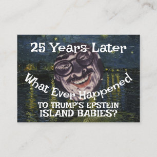 Trump Epstein Ö Files Bebisar Republikan 2026 Tilläggskort