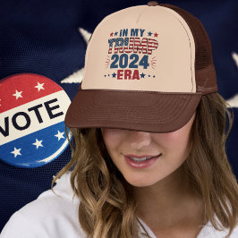 Trump Era för val 2024 T Shirt Keps