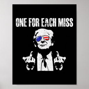 Trump ett för varje miss poster