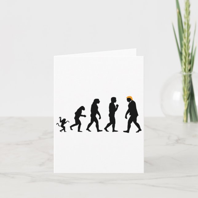 Trump Evolution Resistnony Donald Trump Kort (Framsida)