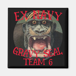 Trump Ex Marin Elefantsäl Bok Reality TV HG Magnet