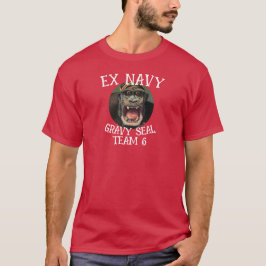 Trump Ex Navy Elefantsäl Bok Reality TV T Shirt