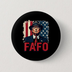 Trump Fafo F runt Sök efter oss, Vintage _1 Knapp