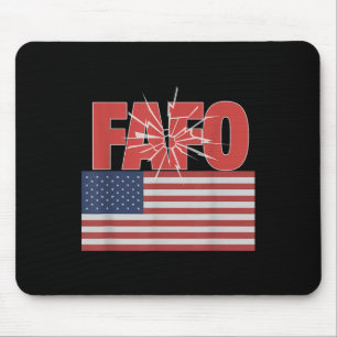 Trump Fafo, Funny Fafo Trump American Flagga Musmatta