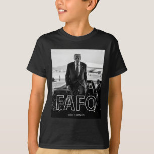 Trump Fafo Roligt Fafo Trump President Trump  T Shirt