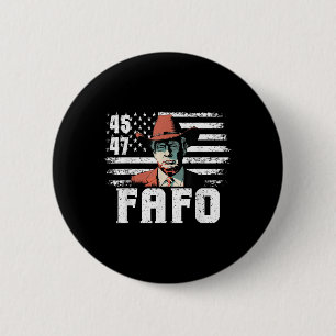 Trump Fafo US Flagga Lusj Trump 4:e juli Knapp