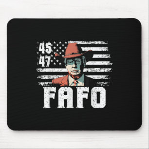 Trump Fafo US Flagga Lusj Trump 4:e juli Musmatta