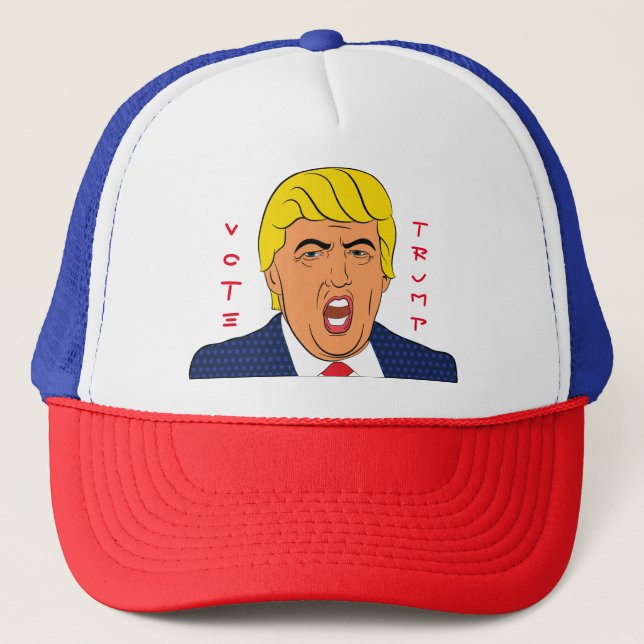 Trump Fake News Corruption Art Personlig Keps (Framsida)