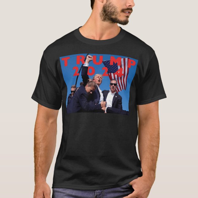 Trump-fall i öar t shirt (Framsida)