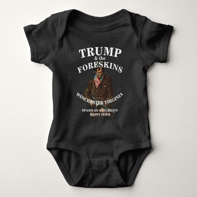 Trump Fallopianrör Infektionstvivel i Vita huset T Shirt (Framsida)