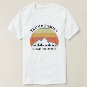 Trump Familjens Road Trip 2019 T Shirt