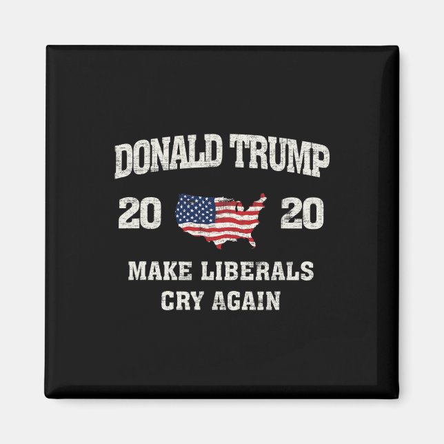 Trump får liberaler att gråta igen val  magnet (Framsidan)