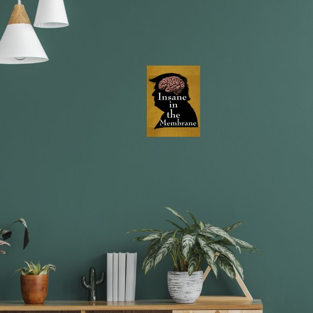 Trump/felaktig Poster (Vardagsrum 1)