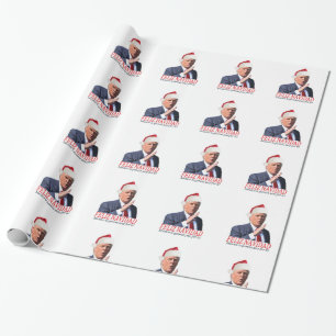 Trump. Feliz Navidad, Mexiko betalar för det! Presentpapper