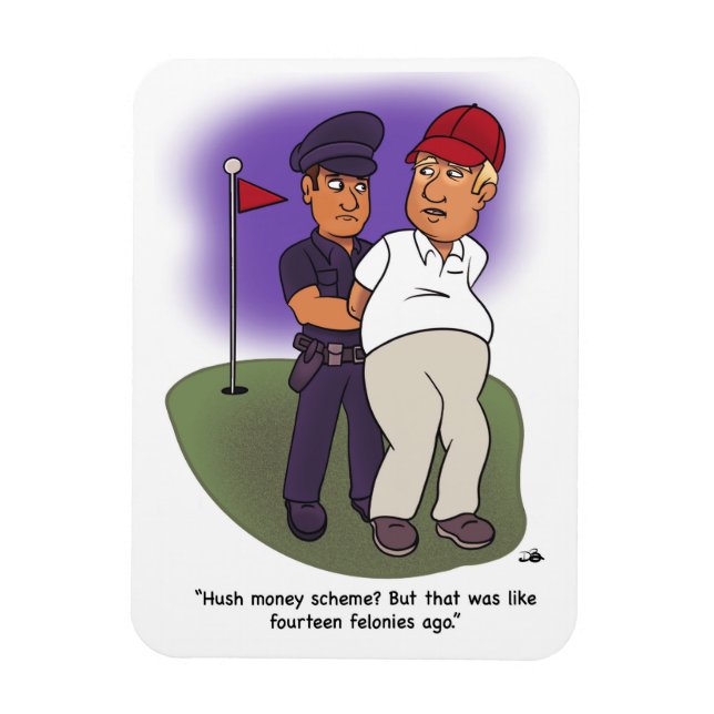 Trump Felonies Magnet (Vertikal)