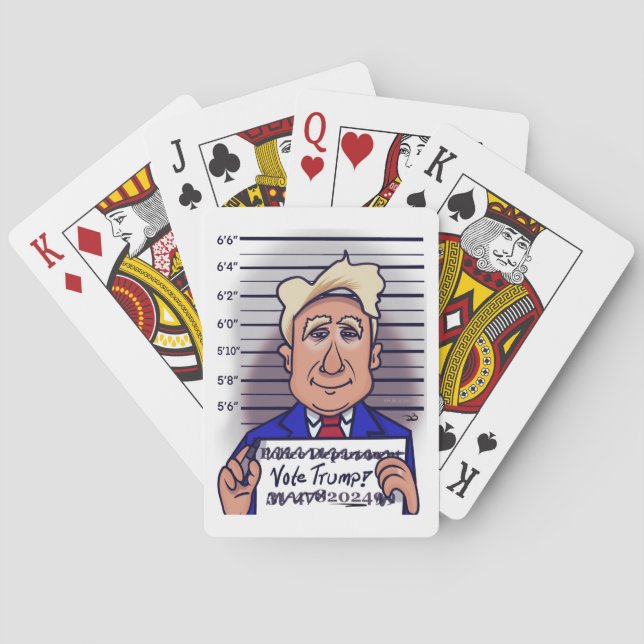 Trump Felonies Spelkort (Baksidan)