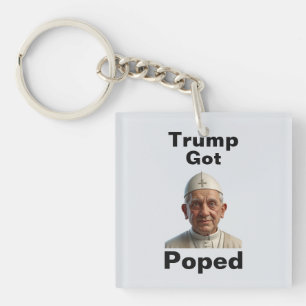 Trump Fick Popad Nyckelring