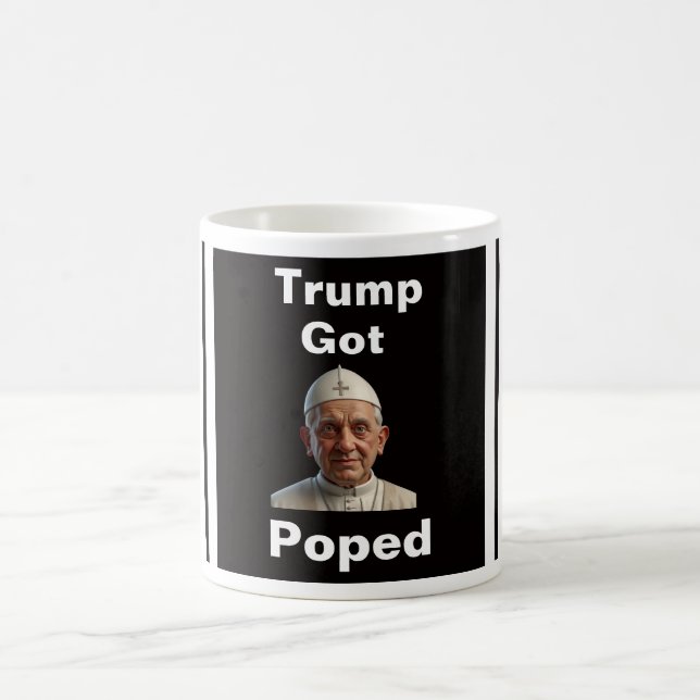Trump Fick Poppad På Kaffemugg (Center)