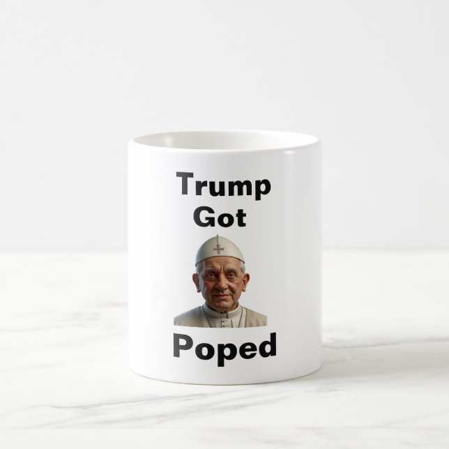 Trump Fick Poppad På Kaffemuggen Kaffemugg (Center)