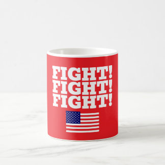 Trump Fight Kaffe Mugg
