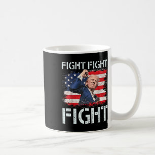 Trump Fight Trumpump Signals to America Kaffemugg