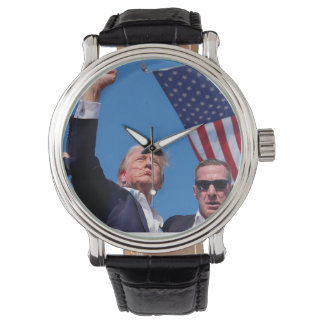 Trump fight watch armbandsur