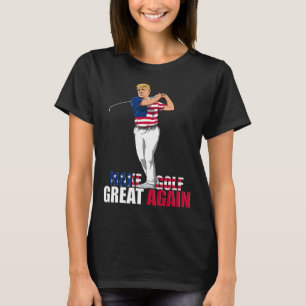 Trump - finansrik Golf Gift T Shirt