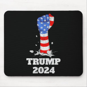 Trump Fist 2024 stativ med trump 2024 Musmatta