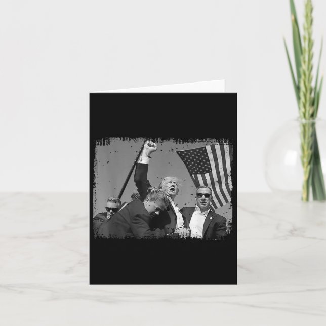 Trump Fist Pump 4 Kort (Framsida)