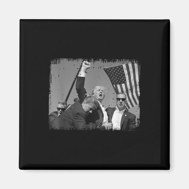 Trump Fist Pump 4 Magnet (Framsidan)