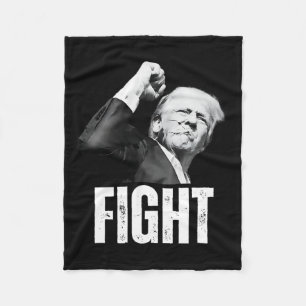 Trump Fist Pump Donald Trump Tagump Tagning Fleecefilt