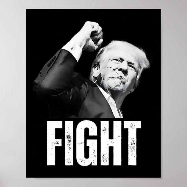Trump Fist Pump Donald Trump Tagump Tagning Poster (Framsidan)